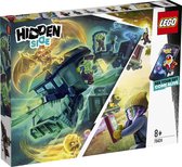 LEGO Hidden Side Set de construction Le train-fantôme 70424, jouet sur le thème du train pour les garçons et les filles de 8 ans et plus, jeu interactif en réalité augmentée (698 pièces)