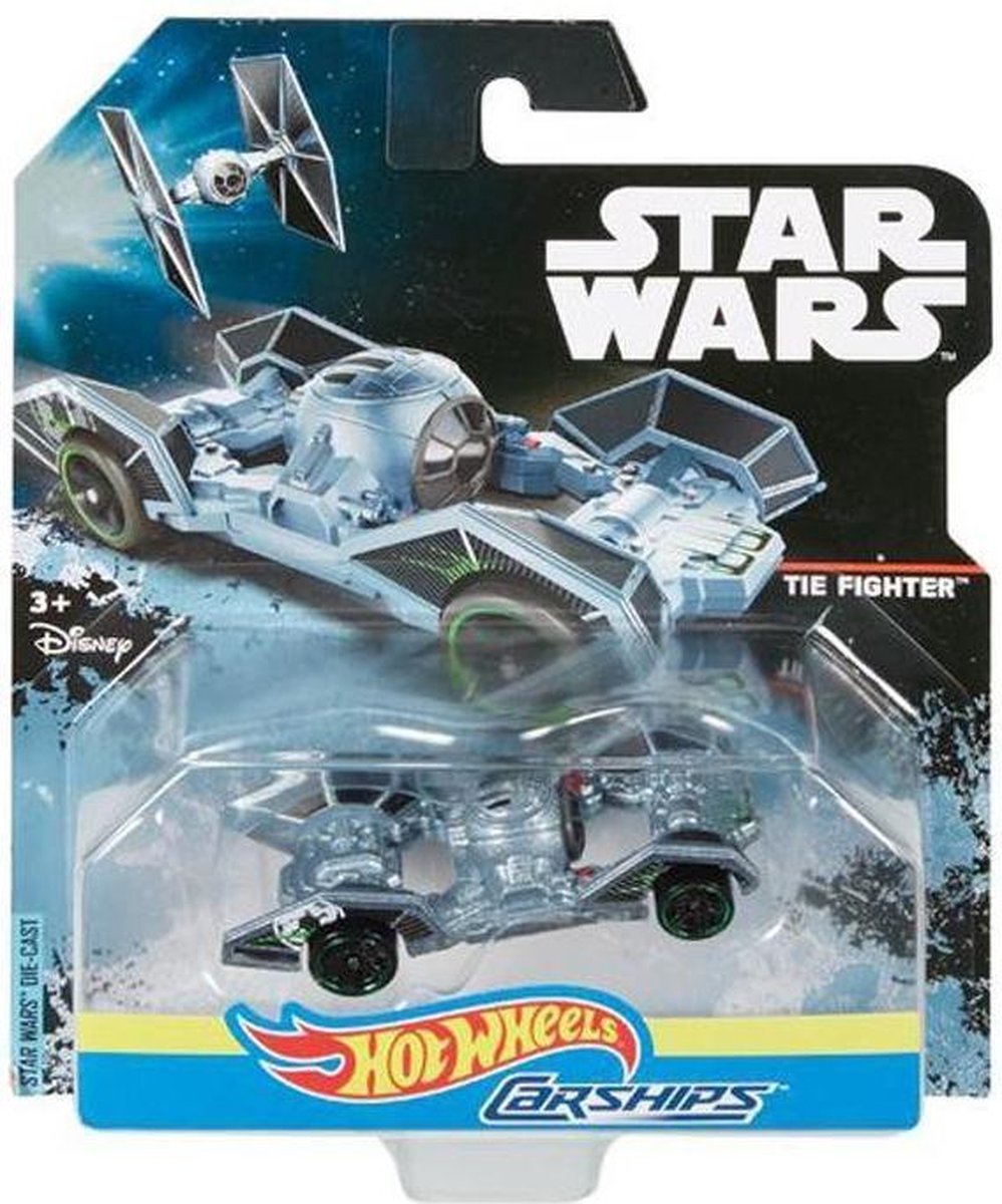 Bol.com Hot Wheels Star Wars - Carships - Tie Fighter - Disney aanbieding