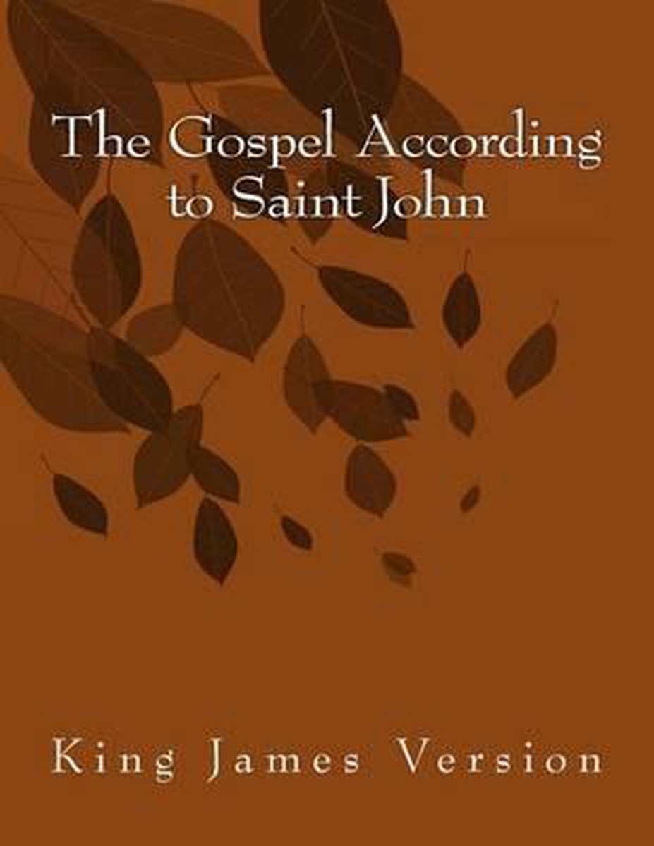 The Gospel According To Saint John van P. Saint John