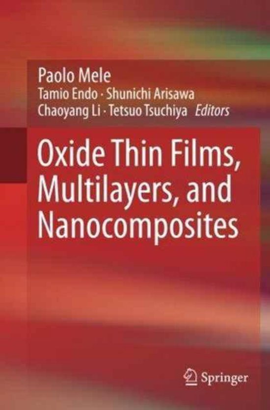 Oxide Thin Films, Multilayers, and Nanocomposites - cover