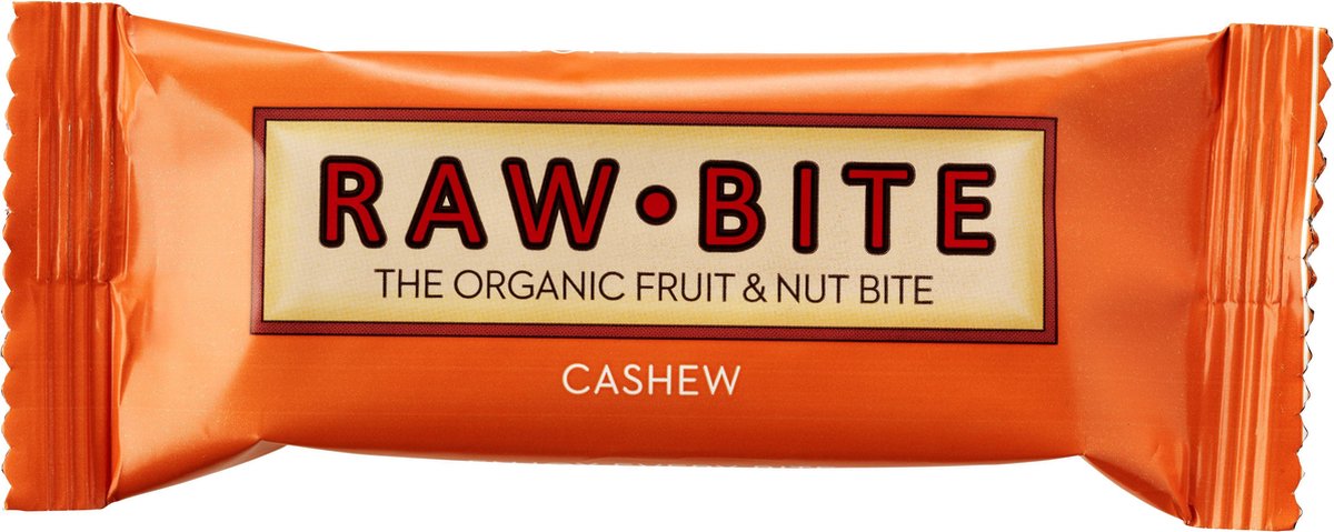 RAWBITE Cashew 50 gr - 1 stuk
