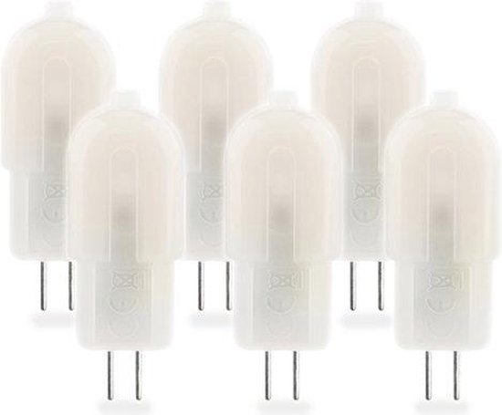 Groenovatie LED Lamp G4 Fitting - 1,5W - 45x16 mm - Dimbaar - 6-Pack - Warm Wit