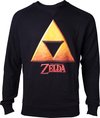 Zelda - Gold Triforce Crest Mens Sweater - S