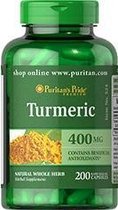 Puritan's Pride Turmeric 400mg - 100 capsules