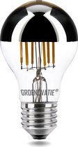 Groenovatie LED Filament Kopspiegellamp E27 Fitting - 6W - 106x60 mm - Warm Wit - Dimbaar