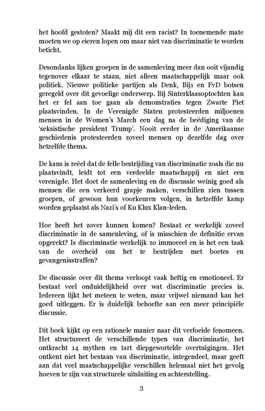 de Discriminatiemythe