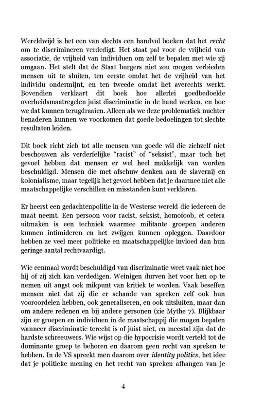 de Discriminatiemythe