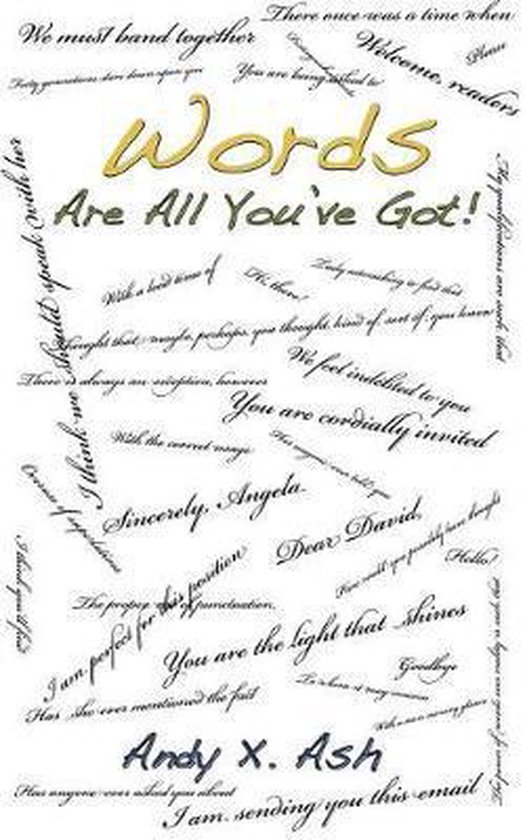 Words Are All You've Got! - cover