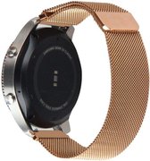 YONO Milanees bandje - Samsung Galaxy Watch (42mm) - Rose Gold