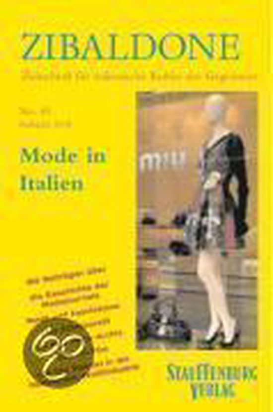Zibaldone 45. Mode in Italien - cover