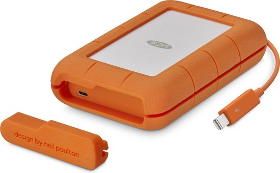 LaCie Rugged Thunderbolt USB-C - Externe SSD - 500 GB | bol.com