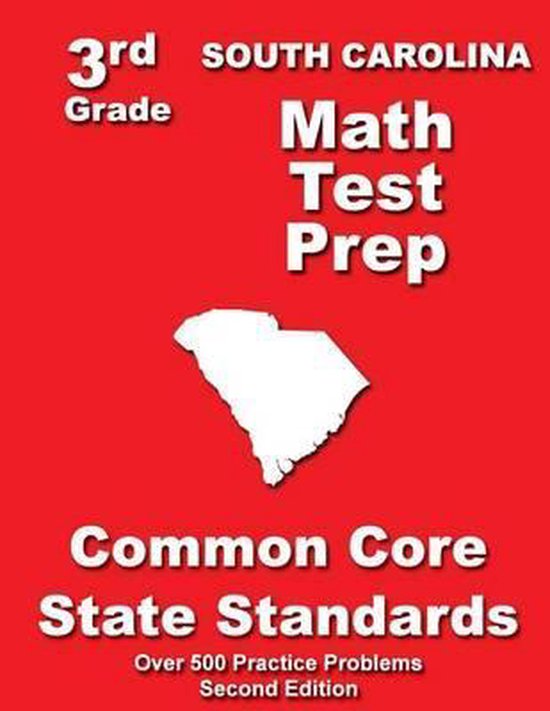 South Carolina 3rd Grade Math Test Prep - cover