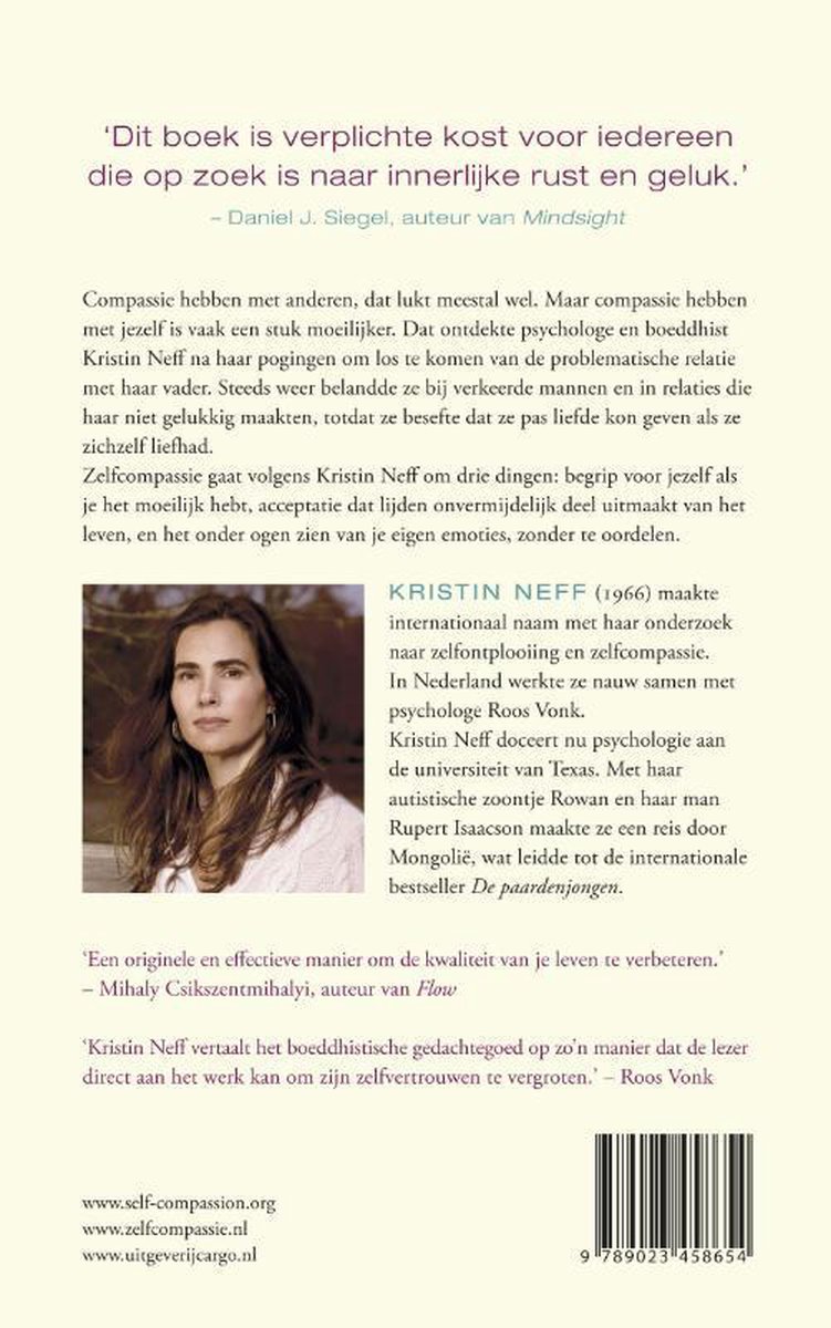 Zelfcompassie - back cover