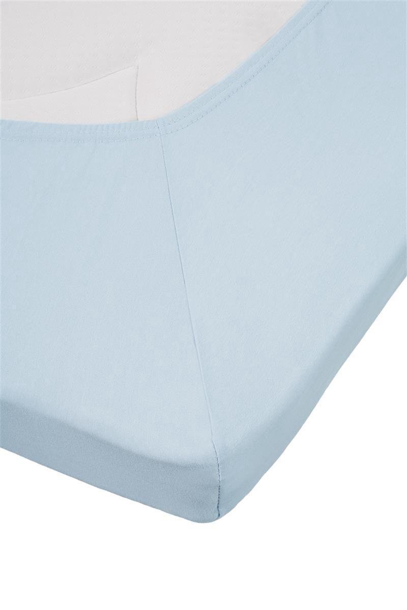 Uitstekende Jersey Topper Hoeslaken Licht Blauw | 180x220 | Heerlijk Zacht En Soepel | Duurzame Kwaliteit