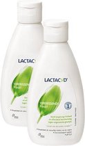 Lactacyd DUO verfrissende wasgel -  2 x 200ml - intieme hygiëne - Intiemverzorging