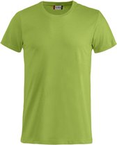 Basic-T T-shirt 145 gr/m2 lichtgroen xs