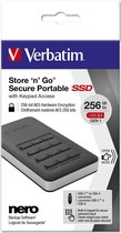 STORE N GO Secure SSD 250GB w keypad acc