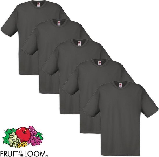 Fruit of the Loom T-shirt - 100% katoen - 5 stuks