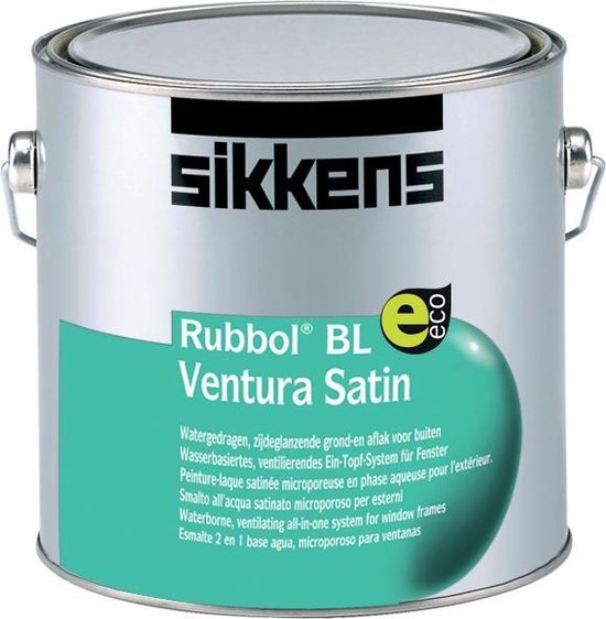 Sikkens Rubbol BL Ventura Satin zijdeglanzend watergedragen één-pot-systeem  voor buiten | bol.com