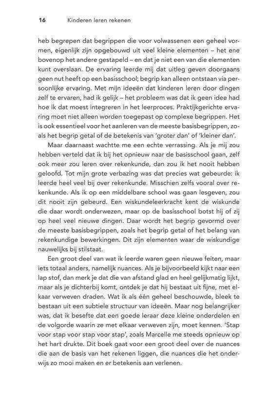 Rondom het kind - Kinderen leren rekenen