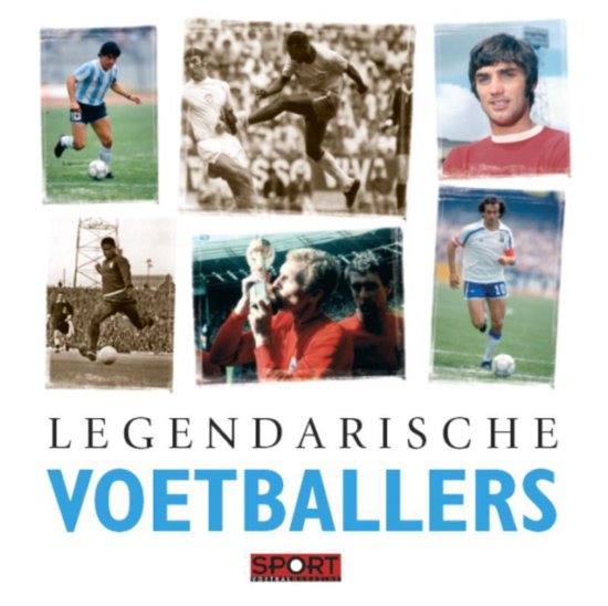 Cover van het boek 'Legendarische voetballers'