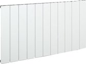 Design radiator horizontaal aluminium mat wit 60x104cm 1221 watt  - Rosano