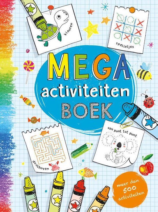 Afbeelding van het spel Kinderboeken Rebo Doeboek - Mega Activiteitenboek meer dan 500 aktiviteiten