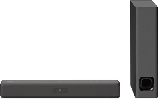 Sony HT-MT500 – Soundbar met draadloze subwoofer - Zwart