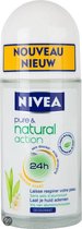 Nivea Pure & Natural Action Jasmine - Deodorant