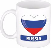 Hartje Rusland mok / beker 300 ml