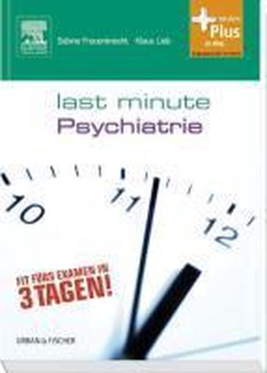 Last Minute Psychiatrie - cover