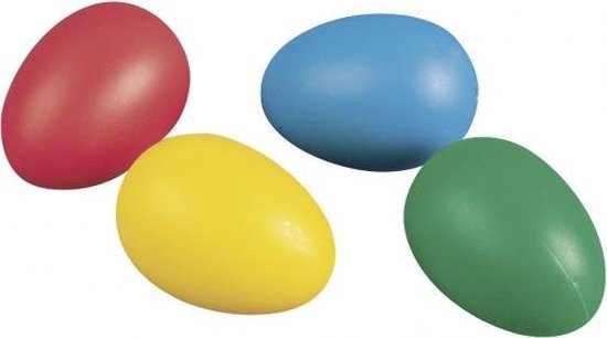 tarief perspectief Dierbare 10x stuks Gekleurde plastic eieren 6 cm - Paasdecoratie - paaseieren /  paaseitjes | bol.com