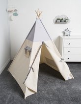 FUJL - Tipi Tent - Speeltent - Wigwam - kinder tipi -  Grey