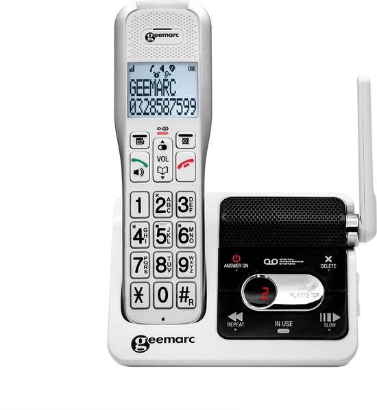 Geemarc Amplidect 595 U.L.E. draadloze telefoon foto 6