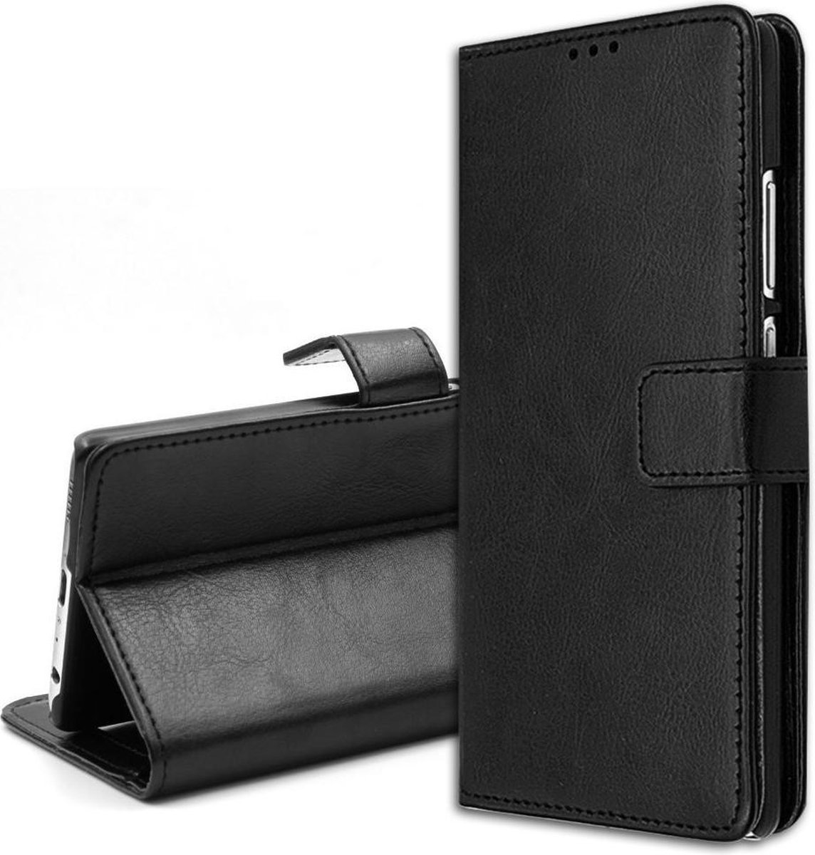Sony Xperia XA Wallet book case hoesje cover -Zwart
