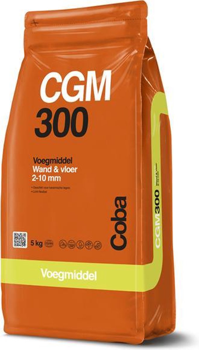 Coba Voegmiddel CGM300 Wand&Vloer 5KG Grijs - coba