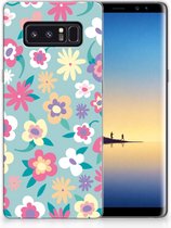 Coque pour Samsung Galaxy Note 8 Coque de Protection Flower Power