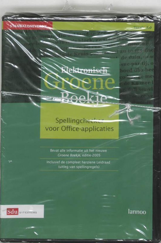 Cover van het boek 'Groene Boekje + Elektronisch Groene Boekje versie 3.0'