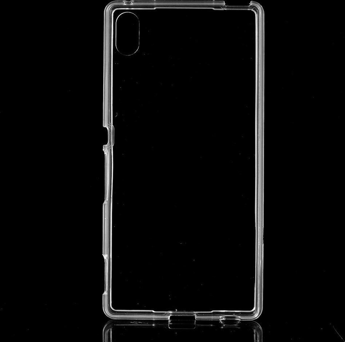 Sony Xperia Z3 Plus Transparant Hoesje Rubber en Hard Case
