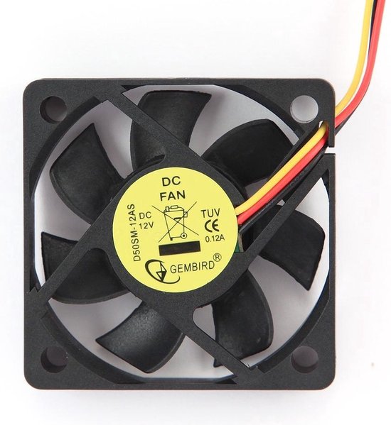 Gembird D50SM-12AS Computer behuizing Ventilator hardwarekoeling