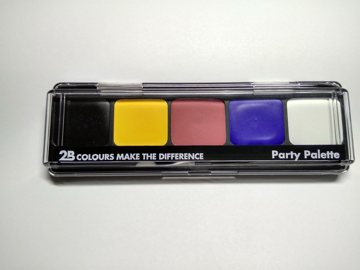 2B eye shadow cream party palette 5*2gr
