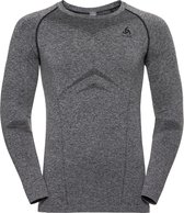 Odlo Suw Top Crew Neck L/S Performance Light Sportshirt Heren - Grey Melange