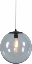 QAZQA pallon - Art Deco Hanglamp - 1 lichts - H 1560 mm - Grijs -  Woonkamer | Slaapkamer | Keuken