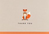 Dapper Fox Thank You Notes