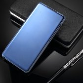 Mirror View Case - Geschikt voor Huawei P30 Hoesje - Blauw