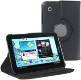 Samsung Galaxy Tab 2 7.0 inch P3100 / P6200 PU Lederen 360 graden rotatie hoes case cover zwart