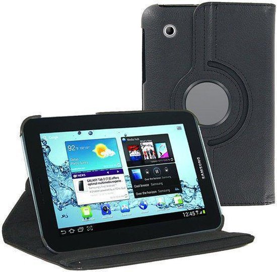 Samsung Galaxy Tab 2 7.0 inch P3100 / P6200 PU Lederen 360 graden rotatie  hoes case... | bol.com
