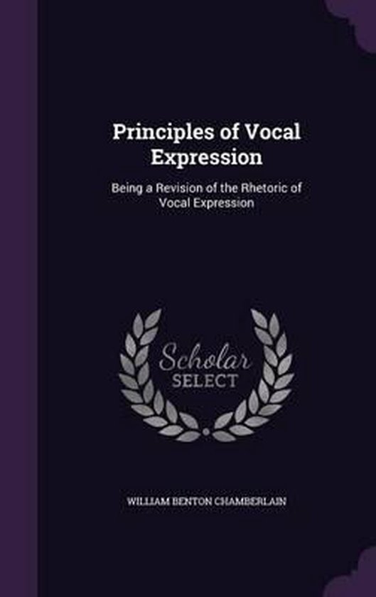 Principles of Vocal Expression - cover