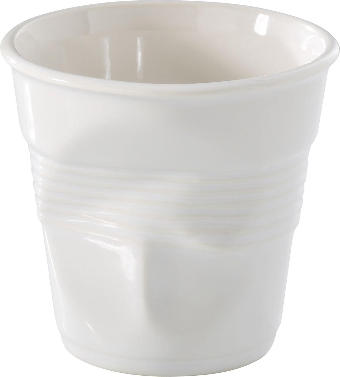 Revol Froisses - Cappuccino Kreukbeker - Wit