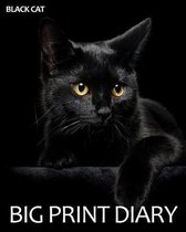 Black Cat Big Print Diary